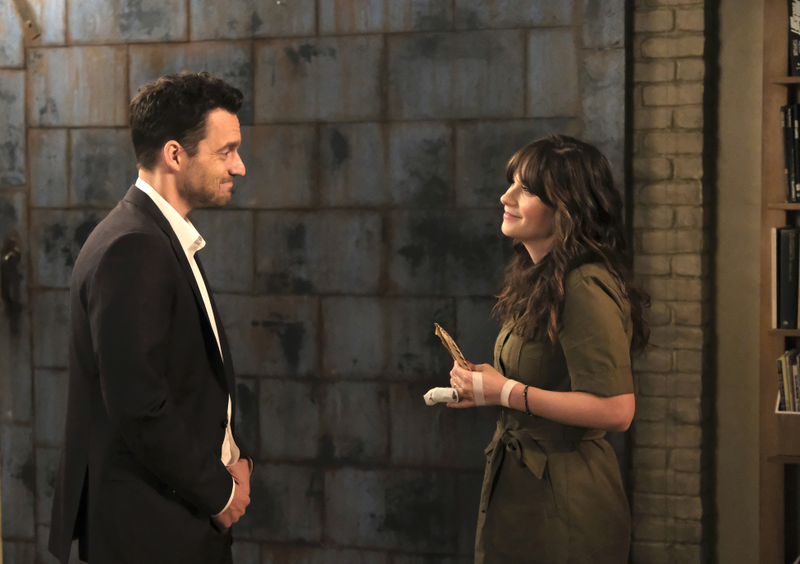 Jake Johnson, Zooey Deschanel